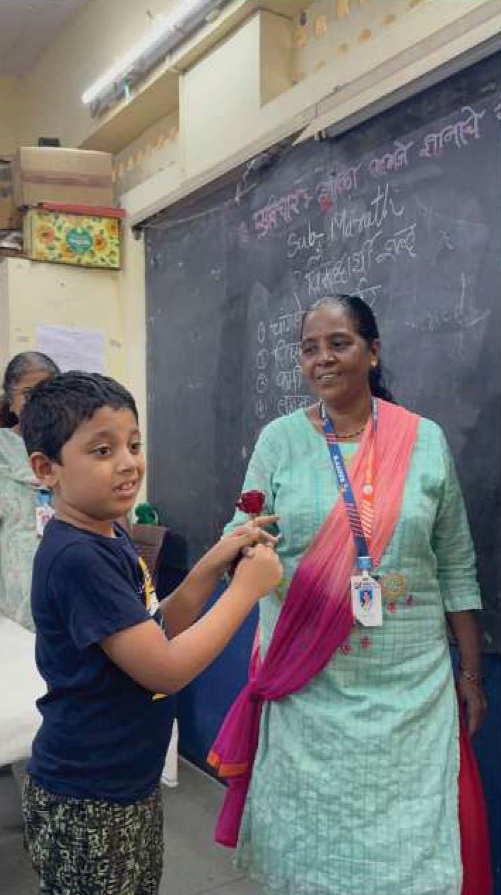 Honouring teachers through the hands of their students